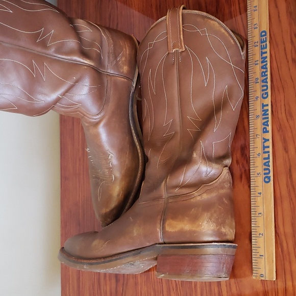 Tony Lama Men's Zindelo Work Boot 4013 Brown Leather Men's Size 11.5 D - Picture 13 of 16